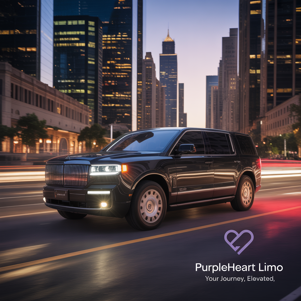 Corporate Luxury SUV — Purple Heart Limo