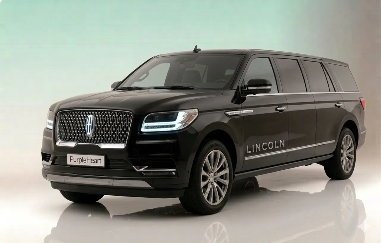 Lincoln Navigator Stretched SUV — Purple Heart Limo