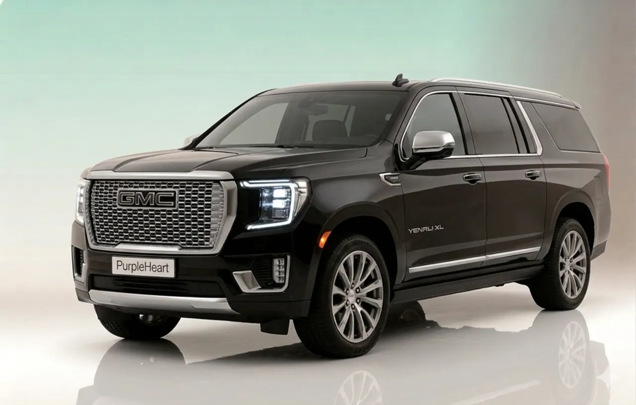 GMC Yukon Denali Executive SUV — Purple Heart Limo